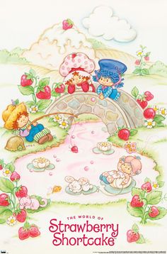 the world of strawberry shortcakes poster