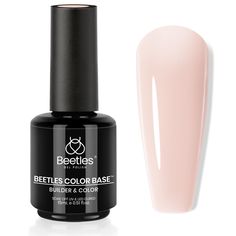 PRICES MAY VARY. Superior Self-leveling: Beetles builder base gel has low consistency and good self-leveling properties, which easy to make the surface of the nail look smooth. Very suitable for nail beginners as well as professional nail designers. Multifunctional and Easy application: This product can be used as Self-leveling Builder Nail Gel & Base Coat & Color Gel & Nail Strengthener(but not as nail extension gel). No need base coat, only top coat required. As long as you apply it twice prop Gel Polish Pink, Nude Gel Polish, Nail Base Coat, Gel Builder, Salon Gifts, Pink Gel Nails, Nude Nail Polish, Damaged Nails, Pink Nail Polish