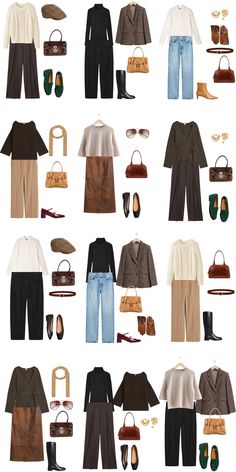 Mode Style Anglais, Black Kids Fashion, Capsule Wardrobe Women, Ralph Lauren Womens Clothing, Capsule Wardrobe Outfits, Fashion Capsule Wardrobe, Clothes And Shoes, Fall Capsule Wardrobe