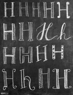 Chalk Writing, Sketch Note, Chalkboard Wall, Creative Lettering