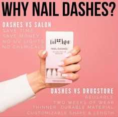 Stop wasting time and money at the salon with the highest quality nail dashes from Red Aspen! Red Aspen Nails, Nail Dashes, Aspen Nails, Fb Cover Photos, Tanning Products, Stop Wasting Time, Red Aspen, Lashes Beauty, Social Selling