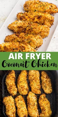 air fryer coconut chicken is an easy and delicious way to cook