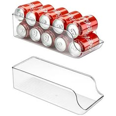 six cans of soda in a plastic holder