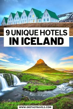 9 Unique Hotels In Iceland Hofn Iceland, Bubble Hotel, Iceland Travel Itinerary, Iceland Travel Photography, Iceland Hotels, Iceland Resorts, Iceland Honeymoon, Iceland Vacation, Wooden Hut