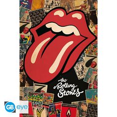 The Rolling Stones Poster Collage 189 The Rolling Stones Poster, Chocolate Tequila, Popular Posters, Rolling Stones Poster, Lips Logo, Poster Collage, Lip Logo, Cool Pops, Beginner Sewing