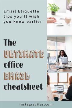 the ultimate office email checklist