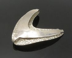 "MEXICO 925 Sterling Silver - Vintage Shiny Hammered Arrow Brooch Pin - BP6898  MEXICO 925 Sterling Silver - Vintage Shiny Hammered Arrow Brooch Pin - BP6898  Jewelry Type:         Brooch Pin   Metal Type:            925 Silver   Metal Size:             2.25\"  Stone Type:            N/A  Condition:              N/A  Jewelry Weight:     19.2 Grams   PLEASE NOTE: THIS ITEM IS PRE-OWNED. ALTHOUGH MOST ITEMS ARE IN VERY GOOD CONDITION, SOME MAY NEED CLEANING AND/OR MINOR REPAIRS. WE MAKE A VERY STRONG EFFORT TO UPLOAD CLEAR PICTURES. PLEASE INSPECT ALL PICTURES AND ASK ALL QUESTIONS YOU MAY HAVE PRIOR TO MAKING A PURCHASE. NOT ALL STONES ARE GENUINE, SOME ARE ENHANCED OR CREATED." Beautiful Rings, Types Of Metal, Brooch Pin, Metallic Silver, Brooches, 925 Silver, 925 Sterling Silver, Women Jewelry, Sterling Silver