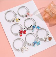 Hi All, Don't forget to spice up your wrist with a nice bracelet. Bts Charm Bracelet, Bts Things To Buy, Bt21 Bracelet, Bts Ring, Bts Accessories, Bts Bracelet, Army Accessories, Bts Things, Army Gifts