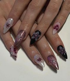 Messy Theme, Nessa Nails, Gel Chrome Nails, Chrome Pink, Hand Painted Nails, Nails Gel Nails, Chrome Nails Designs, Custom Press On Nails, Pink 3d