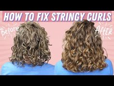 How to Fix Stringy Curls and Get Nice Curl Clumps - YouTube Stringy Curls, Curl Clumps, Rizos Curls, Curly Hair Advice, Wavy Hair Tips, Selfie Filters, Hair Pick