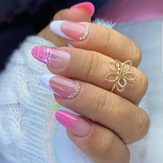 Belle Nails, Tape Nail Art, Cruise Nails, Nail Salon Design, Spring Nail Designs, Unique Acrylic Nails, Design Nail, Christmas Nail Designs