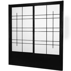 849527011072xl_402550353.jpg Shoji Screen Doors, Shoji Sliding Doors, Wood Sliding Door, Shoji Doors, Stained Pine Wood, Craftsman Door, Stain On Pine, Pine Doors, Shoji Screen