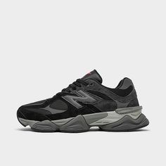 New Balance 9060 Outfit Men, Carol Shoes, 9060 New Balance, New Balance 9060 Black, Mens Sneakers Fashion, New Balance Shoes Men, New Balances, Balance Logo