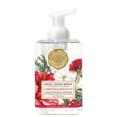 The generous size of our foaming hand soap proves you can offer great value without sacrificing quality. The soap contains shea butter and aloe vera for gentle cleansing and moisturizing. Hand Soap Christmas Gifts, Peppermint Treats, Outdoor Pottery, Winter Florals, Stonewall Kitchen, Christmas Bouquet, Peppermint Christmas, Shea Butter Soap, Liquid Hand Soap