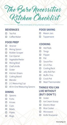 the grocery checklist is shown in blue and yellow