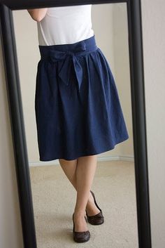 easy skirt tutorial