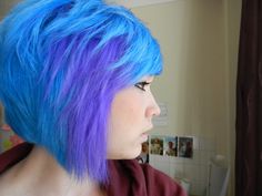 Sky blue crazy hair hair blue color hair color pretty hair hairstyle hair ideas beautiful hair sky blue girl hair hair cuts Grey Hair Wax, Sky Blue Hair, Short Ombre Hair, Cool Short Hairstyles, Short Hair Color, Hair Coloring, Hair Dye Colors