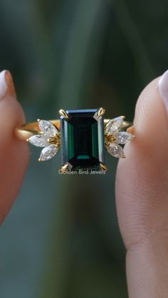 emerald cut
cluster engagement ring
emerald engagement ring
dark green
moissanite engagement ring
emerald cut engagement ring Luxury Elegant Promise Emerald Ring, Gold Emerald Ring Engagement, Dark Emerald Ring, Dark Green Wedding Ring, Dark Green Engagement Ring, Rings Green Stone, Emerald Green Engagement Ring, Dark Green Ring, Emerald Gemstone Engagement Ring