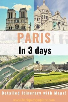 paris in 3 days it's the most beautiful city in europe and one of the best things to see