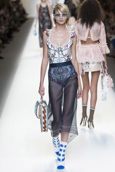 Fendi Fendi Runway, Runway Trends, Vogue Paris, Monokini, Fashion Week Spring