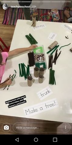 Tree Provocations Preschool, Tree Investigation Preschool, Tree Study Kindergarten, Tubishvat Crafts Preschool, Forest Unit Preschool, Forest Lesson Plans Preschool, What Grows On Trees Preschool, Trees Unit Preschool