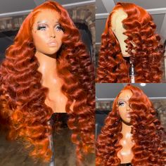 YOU MIGHT ALSO LIKE Long Spanish Curl Wave Hair Undetectable Transparent Lace Black Human Hair Wigs-Amanda Hair From $173.24 Long Straight Hair 13*4/4*4/T Part Lace Front Wigs Preplucked Frontal Human Hair Wig - Amanda Hair From $95.95 Product Details Brand Name Amanda Hair Hair Texture Body Wave /Loose Deep Wave Hair Color Dark Orange Ginger/ #350 Hair Length 18-30 Inch Hair Density 180% Hair Material 100% Human Virgin Hair Wig Cap Type 13*4 HD Lace Front Wig/4*4 Lace Closure Wig Cap Size Avera Orange Lace Front Wig, Long Body Wave Hair, Colored Lace Front Wigs, Wave Curly Hair, Blond Color, Hair Website, Curly Hair Wavy, Olive Oil Hair, Color Rubio