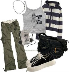 Break Core Aesthetic Outfits, Francesca’s Outfits, Streetcore Clothes, 2007 Clothes, Grunge Y2k Outfits, Downtown Grunge, Y2k Grunge Fashion, Outfits Lookbook, Clothes Grunge