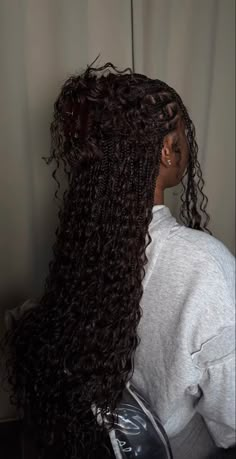 Bohemian Braided Hair, Braids Hairstyles Pictures, Quick Braided Hairstyles, Hairdos For Curly Hair, Girls Hairstyles Braids