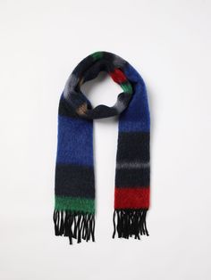 Scarf PAUL SMITH Men color Blue Men Scarf, Mens Scarf, Blue Scarf, Italian Fashion Designers, Scarf Men, Paul Smith, Italian Fashion, Industrial Style, Alpaca