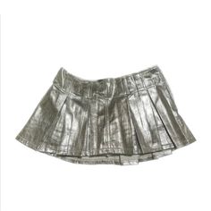 Brand New With Tag Never Been Worn. Perfect For A Night Out At A Concert Or Festival. Message For More Pictures :) Brand: Fashion Nova Metallic Tube Skirt, Silver Space Skirt, H&m Silver Skirt, Silver Vinyl Skirt, Silver Taffeta Skirt, Silver Glitter Skirts, Silver Rave Skirt, Silver Skirts Metallic, Sparkyl Skirt