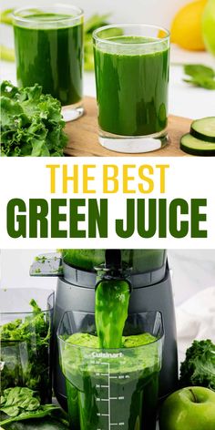 the best green juice is in this blender