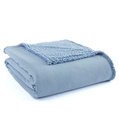 two blankets folded on top of each other