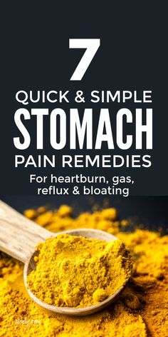 7 quick and simple DIY stomach pain relief remedies to relieve stomach pain from gas and burning. These natural stomach ache and indigestion remedies can stop and get rid of stomach pain fast. #stomachpain #stomachache #indigestion #stomachgas #stomachremedies #diyremedies