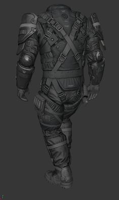 ArtStation - Metal Gear Online Last Asset, Csaba Molnar Technical Outfit, Tactical Suit, Futuristic Armor, Futuristic Armour, Sci-fi Armor, Cosplay Armor