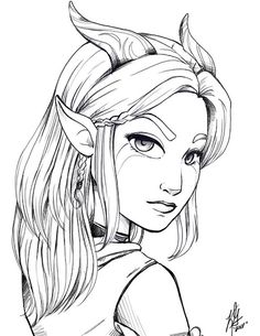 Netflix The Dragon Prince Coloring Pages and Printables Elf Drawings Female, Fantasy Sketches Pencil, Drawing Ideas Fantasy Sketch, Drawing Fantasy Art Sketches, Easy Fantasy Drawings, Elf Drawing Sketches, Rayla Cosplay, Prince Coloring Pages, Elf Drawing