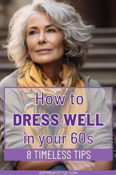 Ageless Style Over 60, Casual Dresses For Summer, Fashion Text, How To Dress Well, Clothing Wardrobe, Dressing Well, Stylish Outfits For Women Over 50