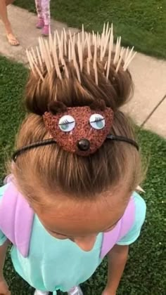 Easter Hairstyles For Kids, Easter Hair Bow, Funky Hairstyles