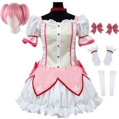 PRICES MAY VARY. INCLUDING--The products include as shown in the picture. MATERIAL--The Cosplay Costume is made of uniform cloth, which is comfortable to wear. DESIGN--Anime Homura Cosplay Costume Uniform Dress Halloween Outfit with Wig OCCASION--The costume is suitable for Cosplay, Halloween, Anime show, Theme Party, carnival, Comic-Con, stage performances, etc. SIZE--Before buying, please refer to the detailed size chart! Manual measurement, there will be an error of 1-3 cm, please understand. Homura Cosplay, Madoka Cosplay, Maid Halloween, Madoka Kaname, Halloween Party Outfits, Uniform Dress, Anime Cosplay Costumes, Halloween Costume Outfits, Puella Magi