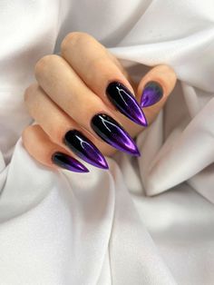 Witchy Nails, Edgy Nails, Goth Nails