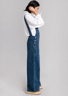 Overalls Outfit, Figure Poses, Dark Indigo, Clothes Shop, Limited Stock, Latest Fashion Trends, Latest Fashion