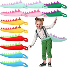 PRICES MAY VARY. Large Quantity: with 12 dragon tails included, each package comes vacuum packed, ensuring that they remain in good condition until they're ready for use; With 6 different colors, your little one can share with friends and family and switch different color tails to keep things fresh and exciting With Elastic Strap: featuring an elastic strap, the dragon costume can fit people of more waist sizes; The dragon tails are soft and long lasting, and the elastic strap ensures fit, makin 2 Dinosaur Birthday, Dragon Tales Birthday Party, Dragon Bday Party, Dinosaur Birthday Party 5, 3rex Birthday Party Boy, Dino Four Birthday Party, Three Rex Birthday Party Girl, Toddler Dinosaur Birthday Party, Dragon Birthday Party Ideas