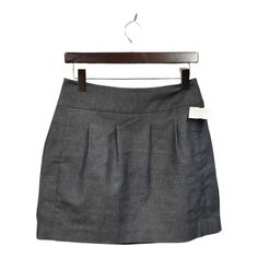 Brand: BCBGMAXAZRIA Style: SKIRT MINI & SHORT Color: GREY Size: S Other Info: SIZE 4 SKU: 126-5929-17340 CONDITION: GENTLY USED Gray Mini Skort For Summer, Summer Gray Mini Skort, Fitted Gray Mini Skirt For Summer, Gray Mini Skort For Spring, Gray Mini Skirt For Summer, Summer Gray Short Mini Skirt, Gray Short Summer Skirt, Gray Short Skort For Spring, Fitted Gray Skort For Summer