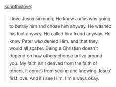 the text on this page reads, i love jesus so much he knew jesus was going to