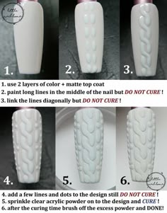 Business Nails, Nail Techniques, Diy Acrylic Nails, Nagel Tips, Sweater Nails, Nail Art Designs Diy, Nail Art Designs Videos, Designs Nail, Winter Nail