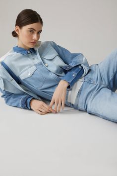 Retro Photoshoot, Denim Editorial, Fashion Agency, Model Test, Moda Jeans, Patchwork Denim, Studio Photoshoot, Patchwork Jeans