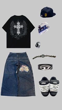 Masc Lesbian, Skate Fits, Lesbian Outfits, Trendy Outfits For Teens, Tomboy Style Outfits, Chill Outfits, Cool Outfits For Men, Tomboy Fashion, Retro Outfits