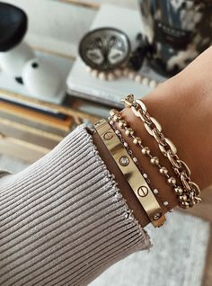 Miranda Frye Jewelry, Top Jewelry Trends, Woman Accessories, Women's Bracelets, Gold Bracelets, Bracelet Women, Best Jewelry Stores, Women's Jewelry And Accessories, Affordable Jewelry