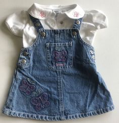 Jumper Denim, Hello Kitty Baby, Wanting A Baby, Denim Jumper