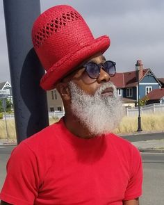 Men Hats Styles, Beard Game, Grey Beards, Mens Hats Fashion, Beard Gang, Black Men Street Fashion, Men Street Fashion, Black Pride, Street Style Winter