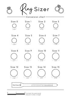 Printable Ring Sizer | Ring Size Finder | Printable Measuring Tool | International Ring Size Chart | Measure Ring Size | Instant Download | Inches | Australia UK US America Japan Best Ring Size Tool on Etsy plus a BONUS International Ring Size Chart with various Countries! The easiest way to find your ring size. With this set, you can double-check your ring size to be sure you're purchasing the right ring size for you. For Printing with the correct scale, please press Ctrl+P, select custom scale Printable Ring Size Chart, Ring Size Chart, Best Ring, Printable Ring Sizer, Measure Ring Size, Paper Source, Measurement Tools, Rings Cool, Measurement Chart